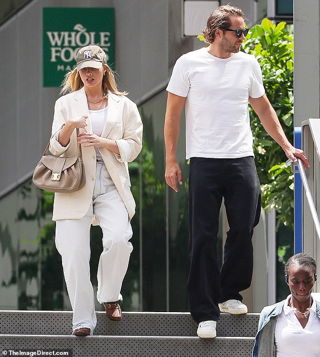 Margot Robbie and her husband Tom Ackerley were spotted in Manhattan on Wednesday