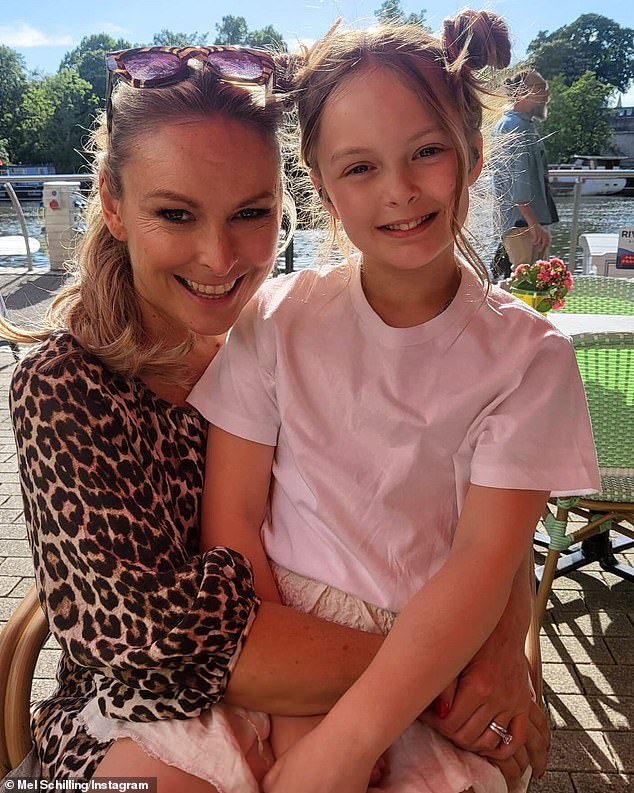 Mel Schilling has bravely opened up about her battle with cancer and shared the poignant moment she told her nine-year-old daughter Maddie about the diagnosis