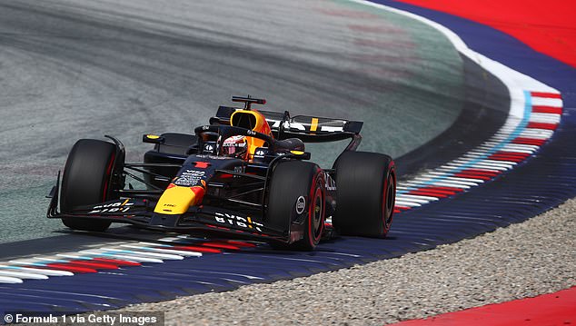 Three-time world champion Verstappen followed up his victory in the sprint race on Saturday