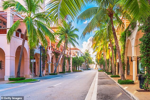 An influx of wealthy families to the popular Florida city from high-tax areas such as New York has also boosted demand - with many now seeking help in their country homes