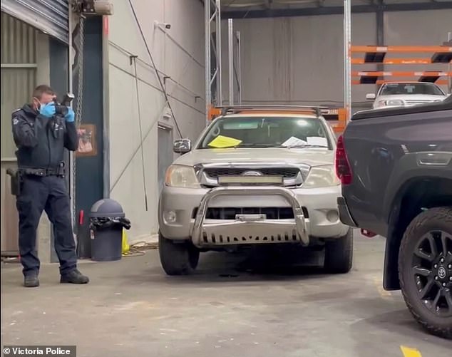 More than 1,000 cars – largely stolen by young joyriders – have been found at three 'dumps' in Melbourne's south-east (pictured, some vehicles)