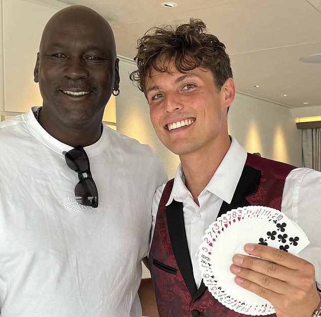 Michael Jordan hired magician Sean Christopher to perform during his holiday in Ibiza