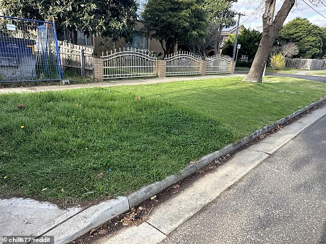 Many said it was rude to only mow your own lawn and leave the rest