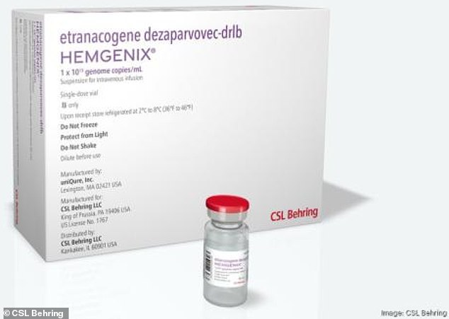 Called Hemgenix, the drug costs £2.6 million per patient, but experts claim it could save the NHS money in the long run