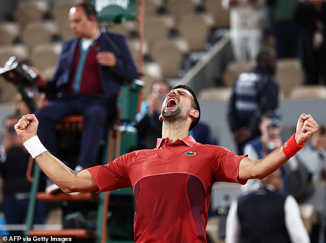 Novak Djokovic defeated the Italian Lorenzo Musetti on Saturday evening for more than four and a half hours