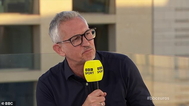 Gary Lineker (pictured) has claimed Gareth Southgate 'hung Trent Alexander-Arnold out to dry'