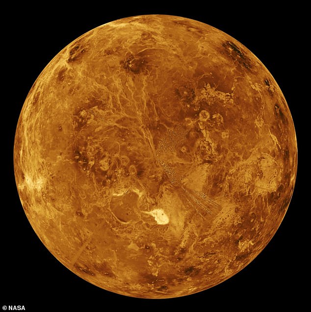 Today, Venus is the hottest planet in the solar system, with a surface hot enough to melt lead and a thick atmosphere containing toxic clouds of sulfuric acid.