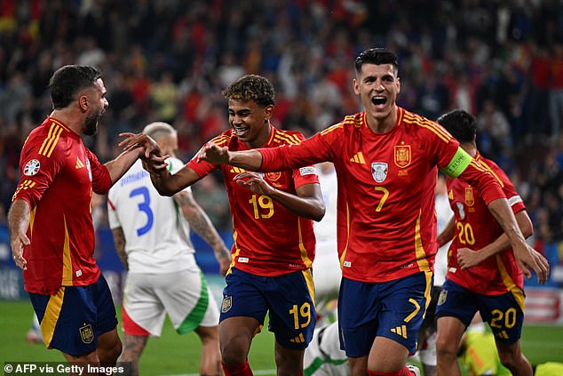 Spain booked their place in the last 16 of Euro 2024 after a dominant win over Italy