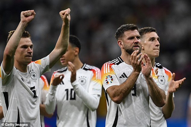 Germany topped Group A at the 2024 European Championship after a final draw against Switzerland on Sunday