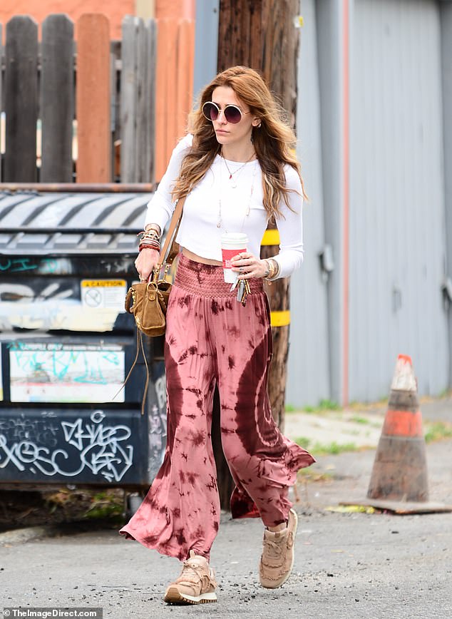 Paris Jackson may have been born in Beverly Hills, but she's truly a hippie through and through as she showed off her bohemian style during a coffee run in Los Angeles on Sunday.