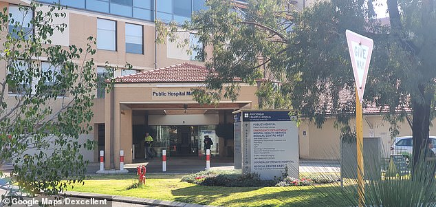 His parents had begged doctors at the Joondalup Health Campus (pictured) to carry out blood tests but were refused