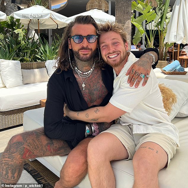 It comes after Pete's best friend Sam Thompson revealed they were given a police warning after causing a scene during their Staying Relevant UK tour (pictured together)