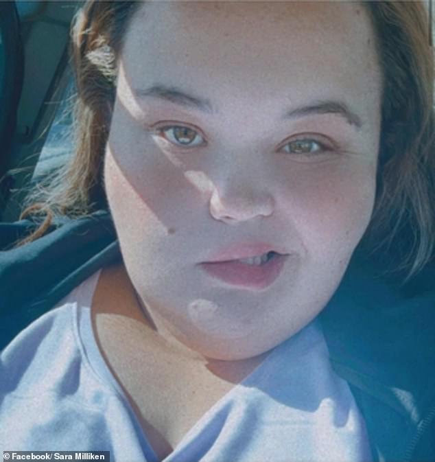 Plus-size beauty queen Sara Miliken says she has Bell's Palsy due to the stress caused by abuse from trolls who question her appearance