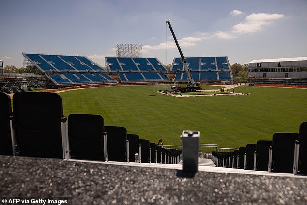 Police snipers are among the measures being taken at the T20 World Cup venue in New York