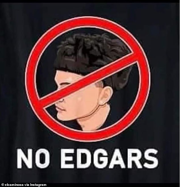 In a now-deleted Instagram post, a San Antonio restaurant called for a ban on 'Edgars'