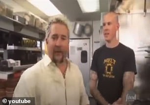 Melt Bar & Grilled and its owner Matt Fish (right) were featured on Food Network's Diners, Drive-Ins and Dives with its celebrity host Guy Fieri