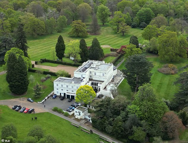 The royal family's 73-year lease with the Crown Estate of Windsor Royal Lodge (pictured) states that he has the responsibility to 'repair, renovate, maintain, clean and maintain and rebuild where necessary' the home .