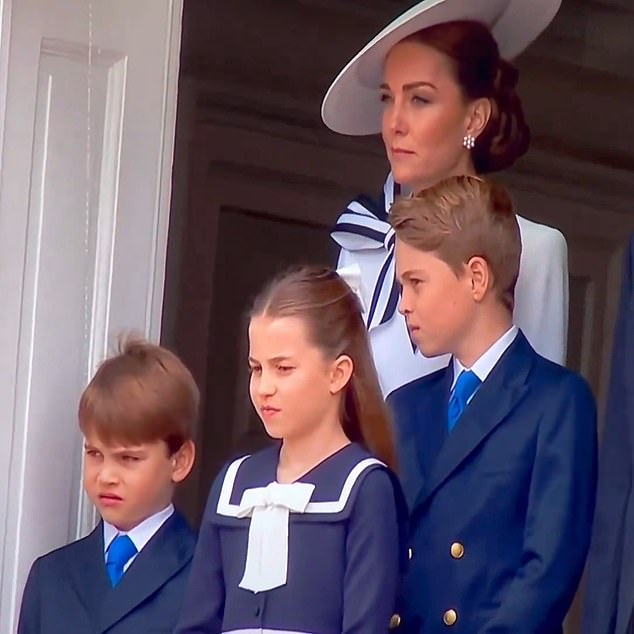 This is the adorable moment Prince Louis was unimpressed by the Trooping the Color ceremony