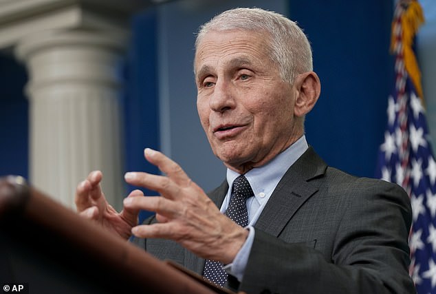 Dr.  Anthony Fauci, former director of the National Institute of Allergy and Infectious Diseases, claimed the six-foot distancing rule 