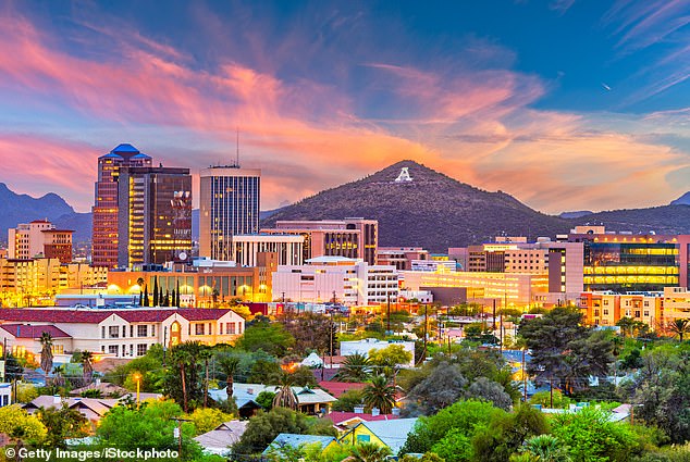 Tucson, Arizona was the hotspot with the second largest increase in vacation costs