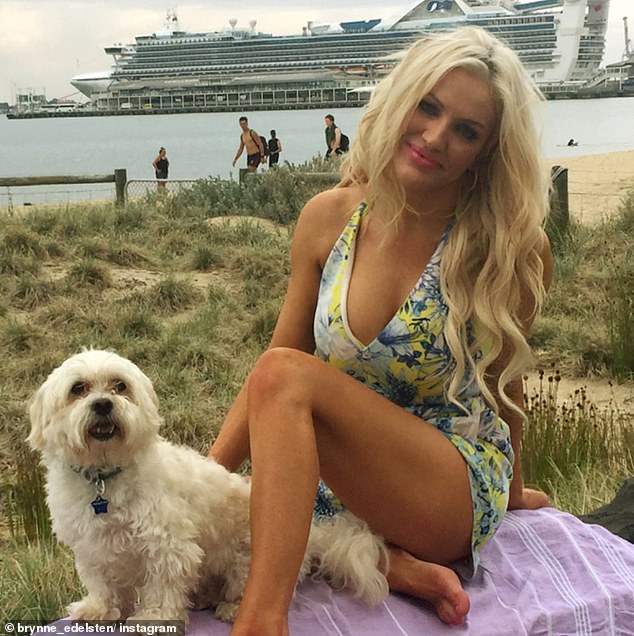 Brynne Gordon, 41, (pictured) former wife of Geoffrey Edelsten, has revealed she is single again