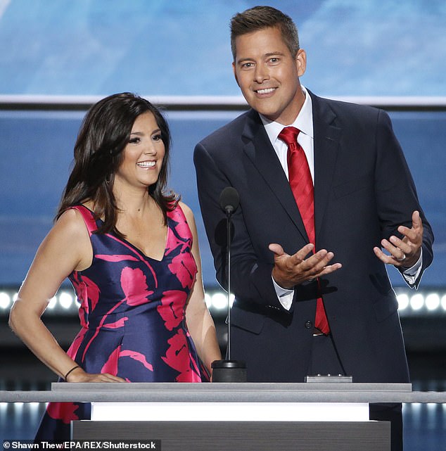 Duffy, a former star of MTV's The Real World and once a congressman representing Wisconsin, appeared with his wife and the mother of his nine children in a pop culture segment