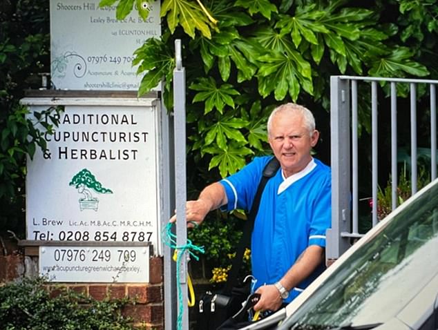 Peter Orwell was outed as an osteopath in 2015 for serious sexual misconduct, but has now been found back at work as a 'musculoskeletal therapist' at his clinic in Plumstead, south London, as well as in patients' homes