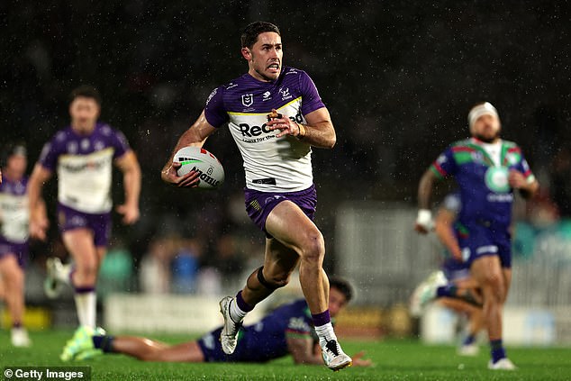 The Melbourne Storm (star Nick Meaney was pictured in action last Saturday) were keen to play in next year's Las Vegas match but changed their mind in a statement released on Friday