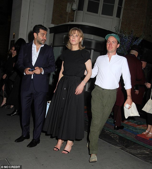 It clicked: Mehrdad, Amanda and Edoardo.  “They seemed to be deep in conversation and we really hit it off,” said a fellow guest at the event