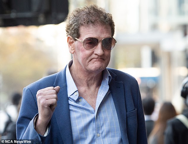 Former football agent Ricky Nixon (pictured) has been found guilty of assaulting a postman