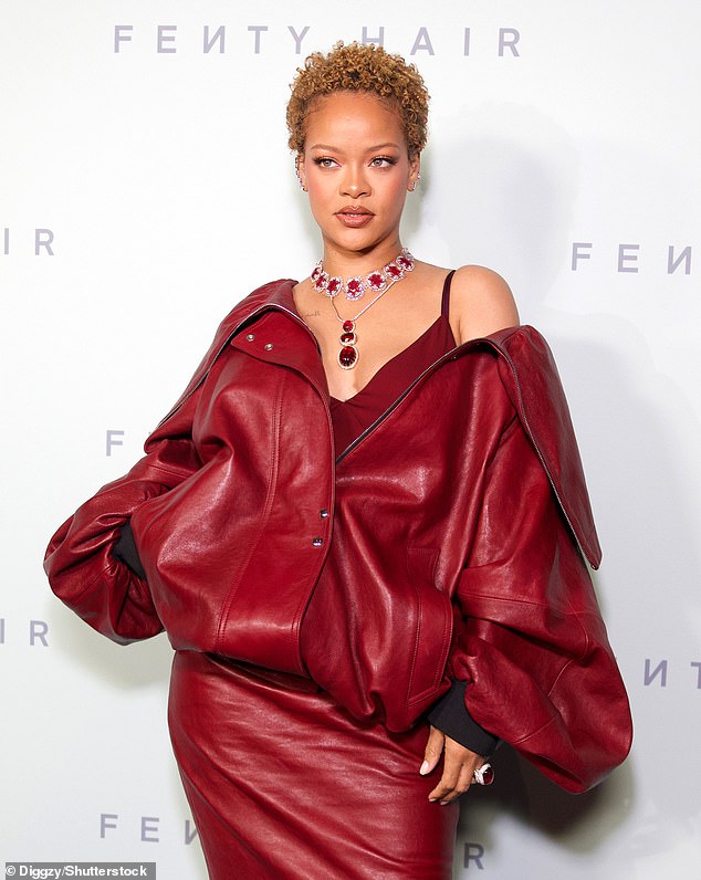 Rihanna has revealed she would 'definitely' have more children;  pictured on Monday