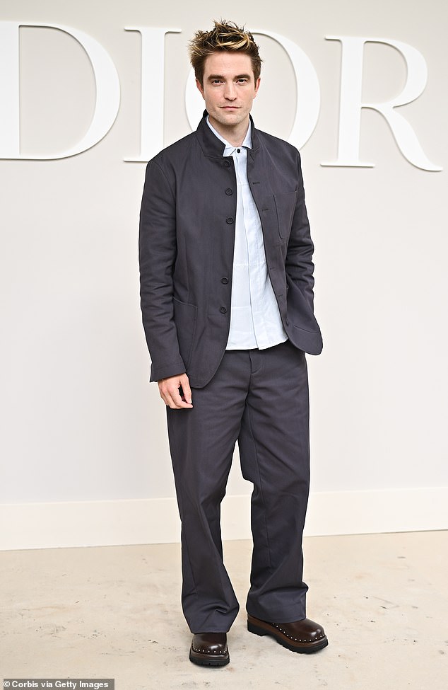 During a one-day visit to Paris, France to attend the Dior Homme Menswear Spring/Summer 2025 Show, the British actor (pictured Friday) lit up when asked about his baby daughter and how life has changed since her arrival