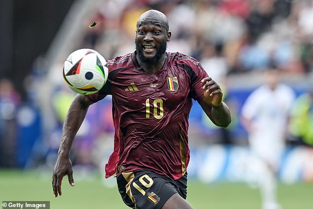 Romelu Lukaku endured a torrid first half of Belgium's opening Euro 2024 match against Slovakia after squandering three big chances in front of goal