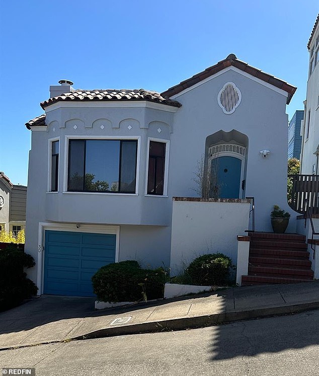 A unique Edwardian-style property in San Francisco's Russian Hill neighborhood, priced at nearly $500,000, has just hit the market