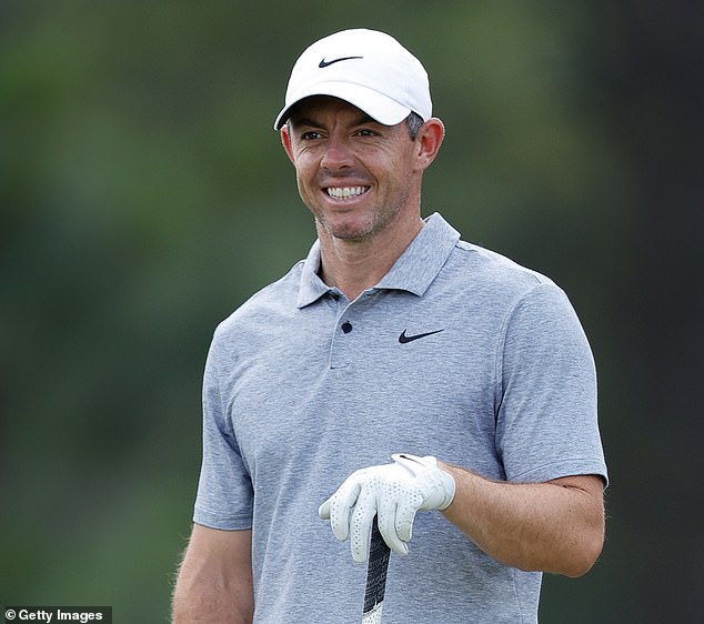 Rory McIlroy returned to the course on Wednesday following the news that his divorce fell through