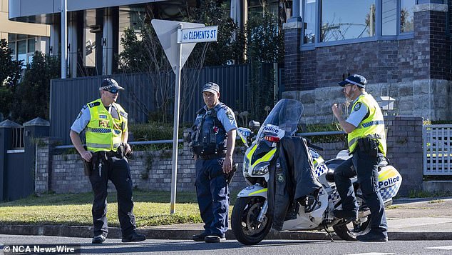 NSW Police were called to a home on Clements St in Russell Lea, where officers arrived to find the woman, believed to be in her 50s, dead.