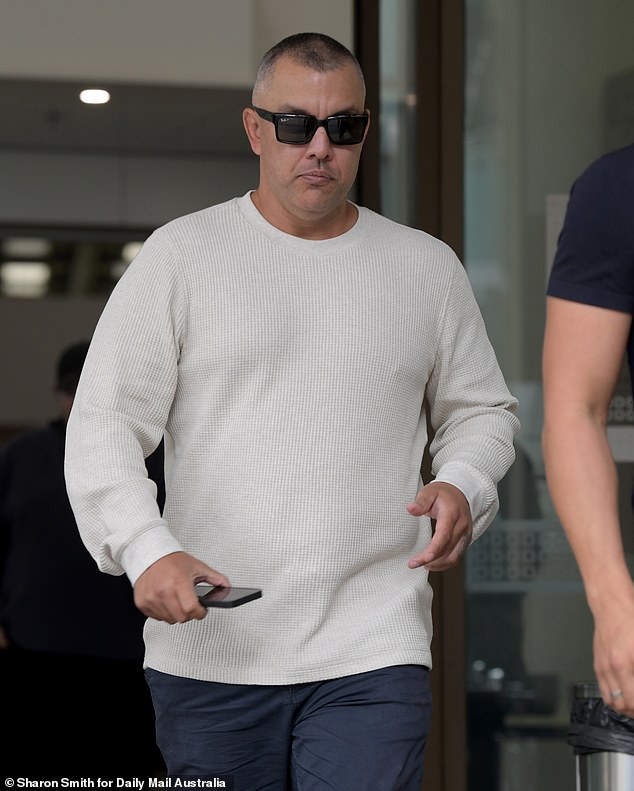 Former AFL champion Daniel Kerr, brother of Matildas star Sam Kerr, has avoided jail for inflicting terrifying violence on his former partner over a six-year period (the 41-year-old is seen leaving the WA on Friday District Court)