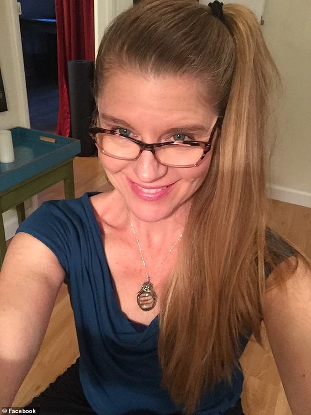 Sarah Becker, pictured in a selfie, died by suicide last week at the age of 52, TMZ reported