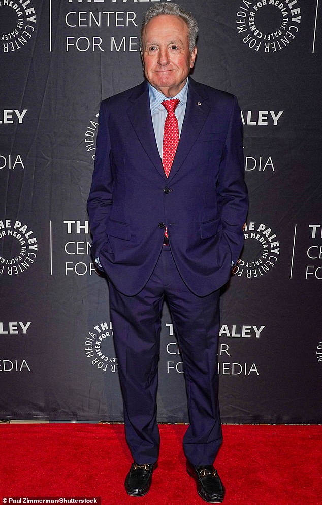 Saturday Night Live creator Lorne Michaels has responded to the latest round of rumors that he may be considering retirement;  pictured last week during the Paley Honors in New York