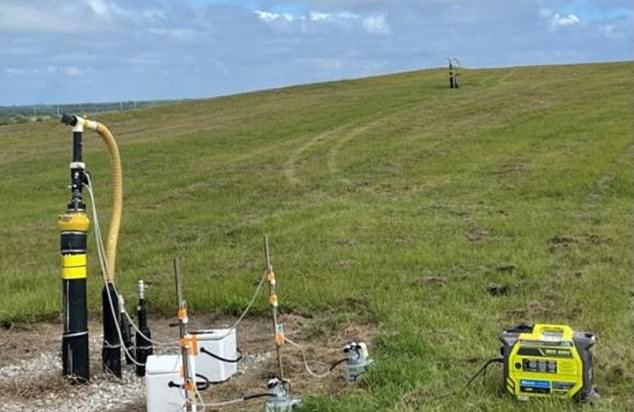 Researchers have installed air pumps at landfills to collect PFAS-containing gas