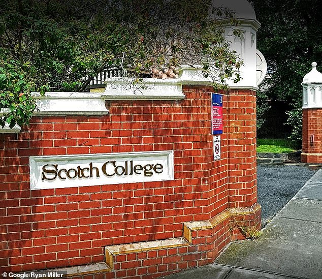 The change in class times was suggested by Scott Marsh, the principal of the elite Scotch College (pictured) in Hawthorn, in Melbourne's eastern suburbs.