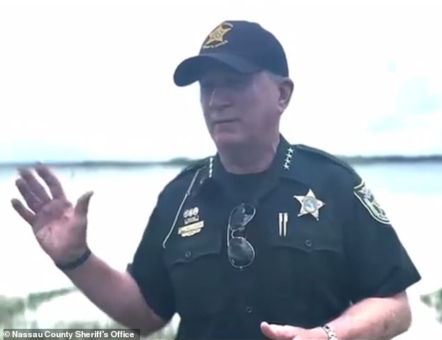 Officers responding to the crisis offered an update in the form of a video posted to social media that same day, in which Sheriff Bill Leeper (seen here) detailed what had just happened
