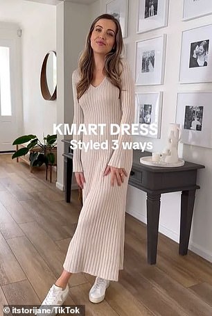 Jane also shared three ways to style the popular dress