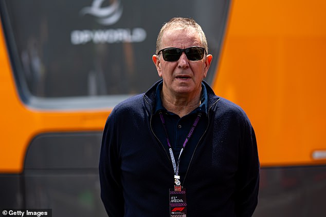 Legendary Formula 1 interviewer Martin Brundle is facing a marital crisis, according to reports