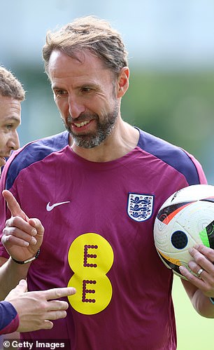 Gareth Southgate himself wore the kit on his left index finger and was first spotted with the ring during England's preparations for the tournament earlier this month.