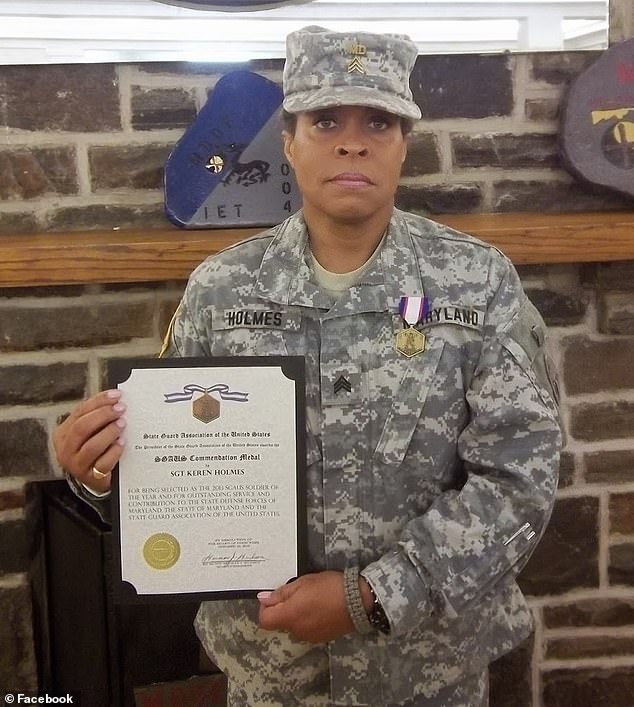 A veteran soldier who once won Soldier of the Year honors for her leadership and achievements, she kept a big secret throughout her military career