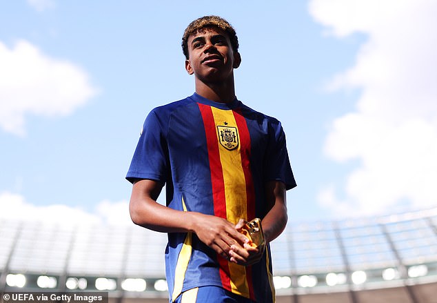 Spanish wonderkid Lamine Yamal becomes the YOUNGEST player in history