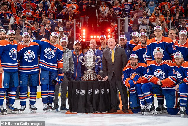 Meanwhile, the Edmonton Oilers are back in the finals for the first time since 2006