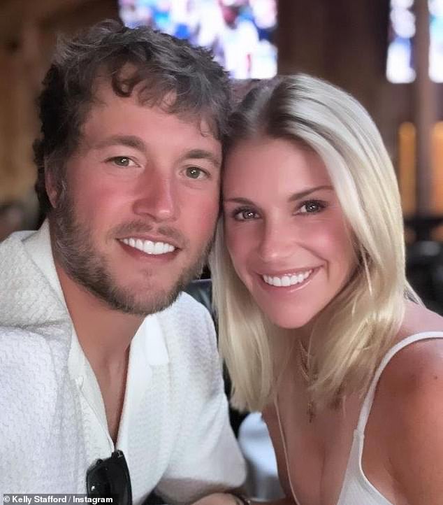 Matthew Stafford's wife Kelly dated the quarterback's backup just to make him jealous
