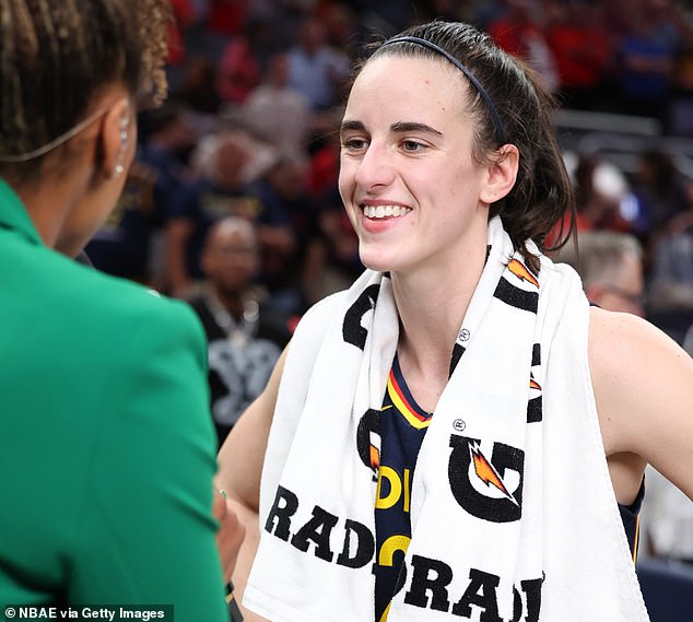 Caitlin Clark was at the forefront of the WNBA's popularity this year with the Fever